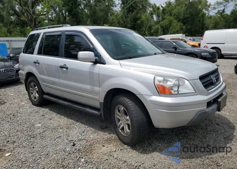2004 Honda Pilot Exl from USA, damaged, VIN 2HKYF18634H504812
